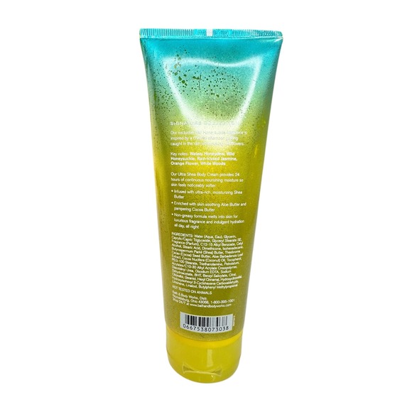 Bath & Body Works Wild Honeysuckle Ultra Shea Body Cream 8 oz Discontinued - Picture 2 of 2